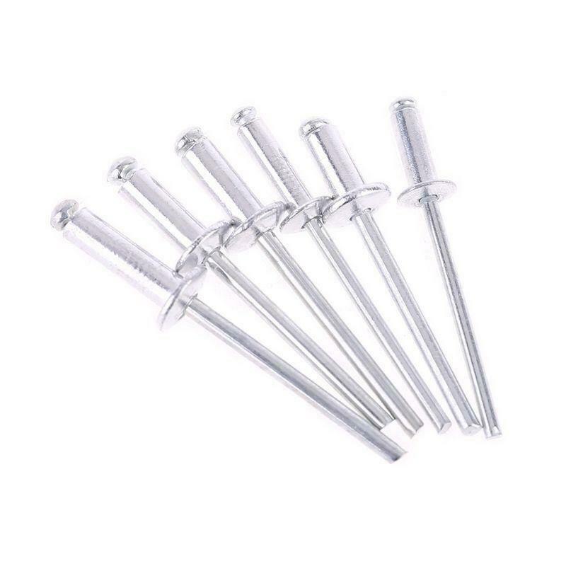 120Pcs/set M3.2*7/9/11 M4*8/10/13 GB12618 Aluminium Blind Rivets Nail Decoration