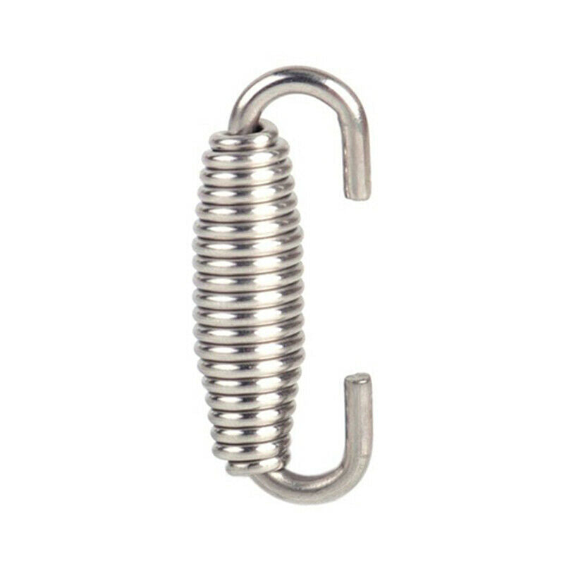 2Pcs Stainless Steel Motorcycle Exhaust System Mounting Springs .l8