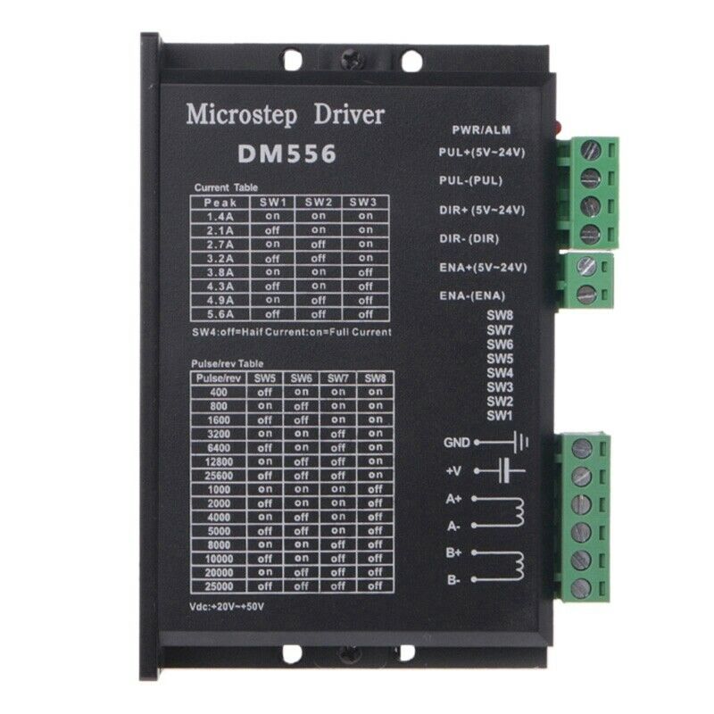 Digital Stepper Driver, Dm556 Progressive Motor Driver Is Suitable for Nema W8N2