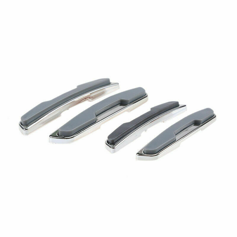 Car Auto Door Edge Guards Anti-rub Trim Molding Strip Scratch Protector Grey Set