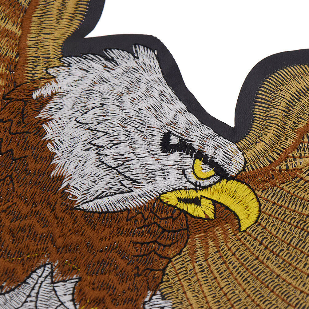1Pc Eagle Embroidered Patches Badge Craft DIY for Coat Jacket Pants