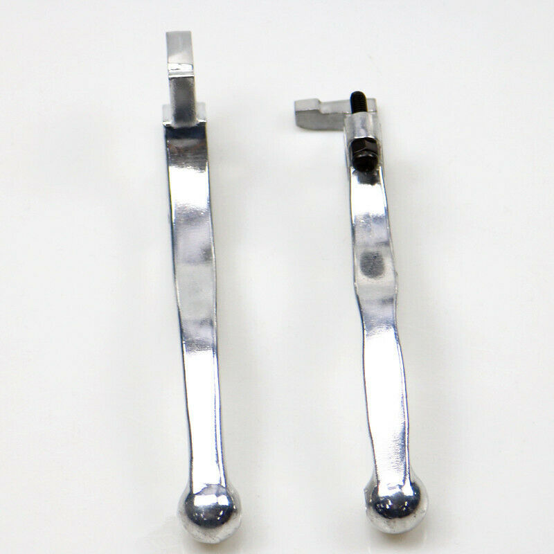 Chrome Brake Clutch Lever For Motorcycle Kawasaki KLX 250 250C KLX650 KDX 220