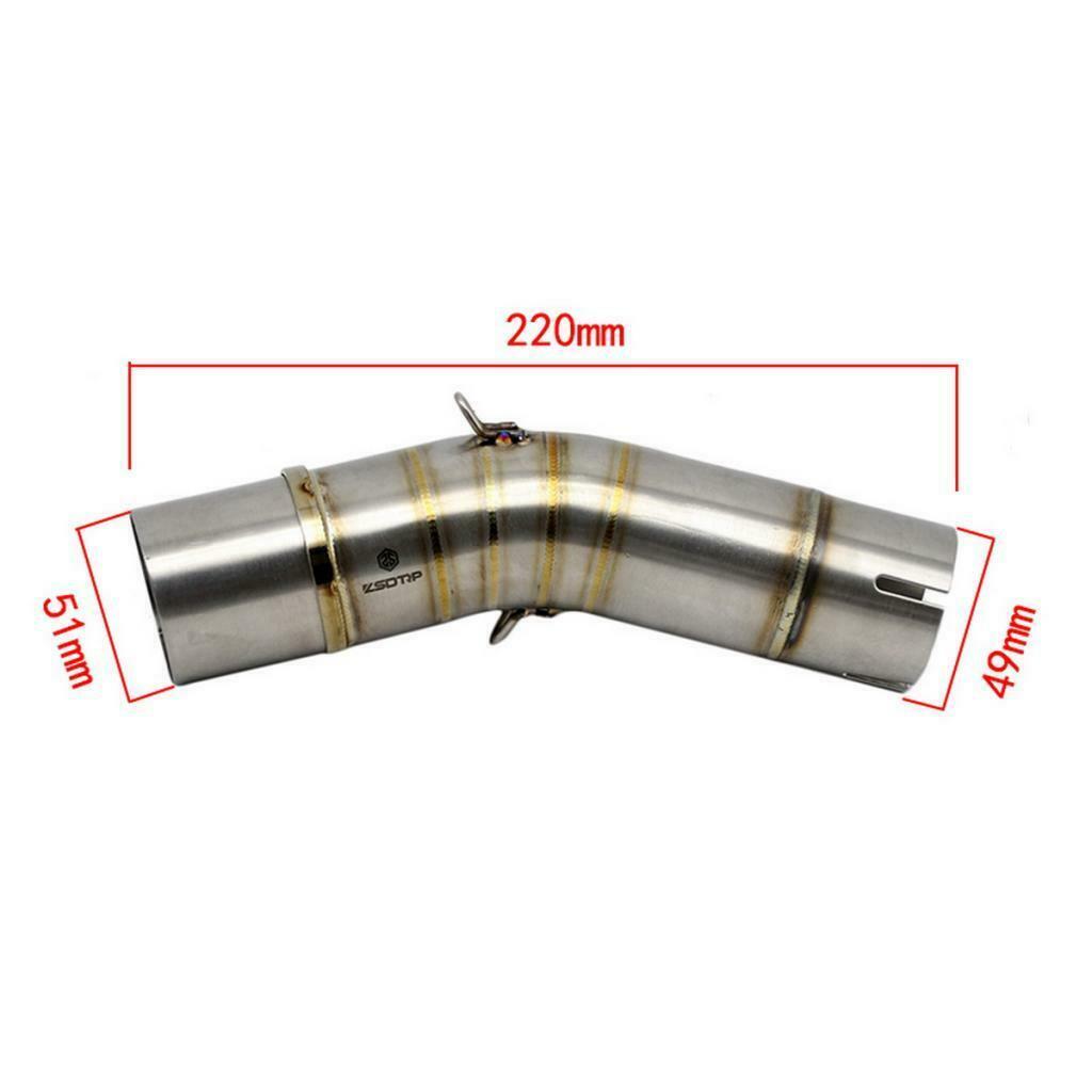 Motorcycle Exhaust Middle Link Pipe for for Suzuki GSX250R GSXR250, Automotive
