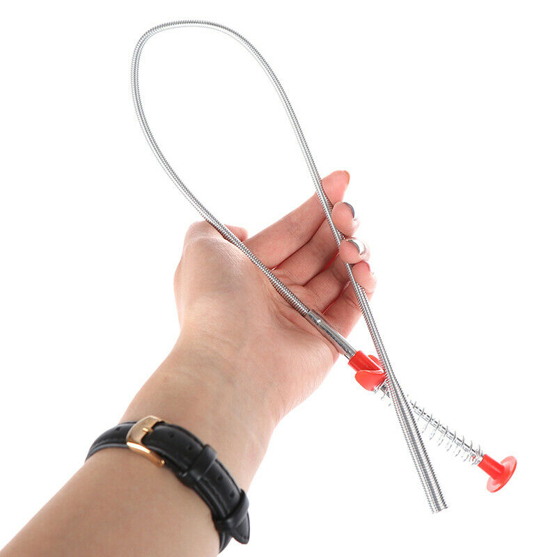 1pc Kitchen Sink Cleaning Hook Sewer Dredging Spring Pipe Hair Dredging T.l8