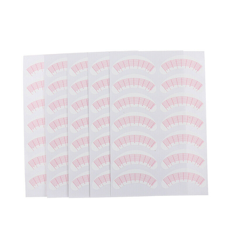 35Pairs Measure Practice Eyelash Extension Training Eye Positioning Tips .l8