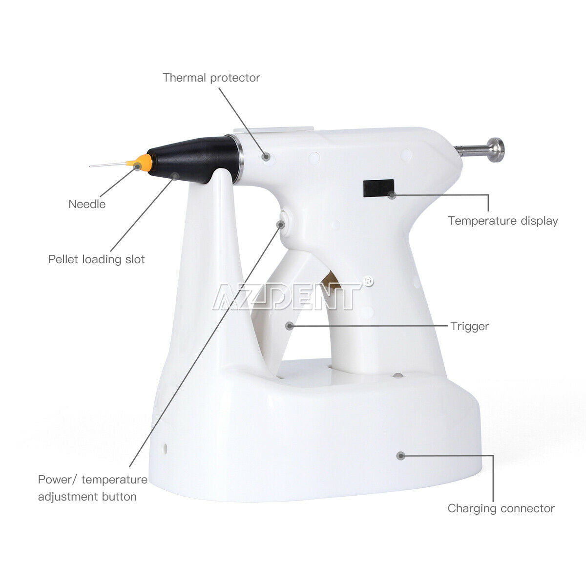 Dental Endo Obturation System Obturation Gun Heated Pen Percha Gutta Tips