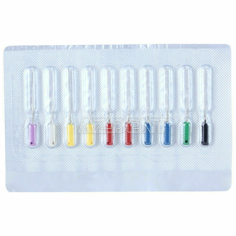 50 Kits Dental Endodontic Files Barbed Broaches Assorted 25mm 020#-900#