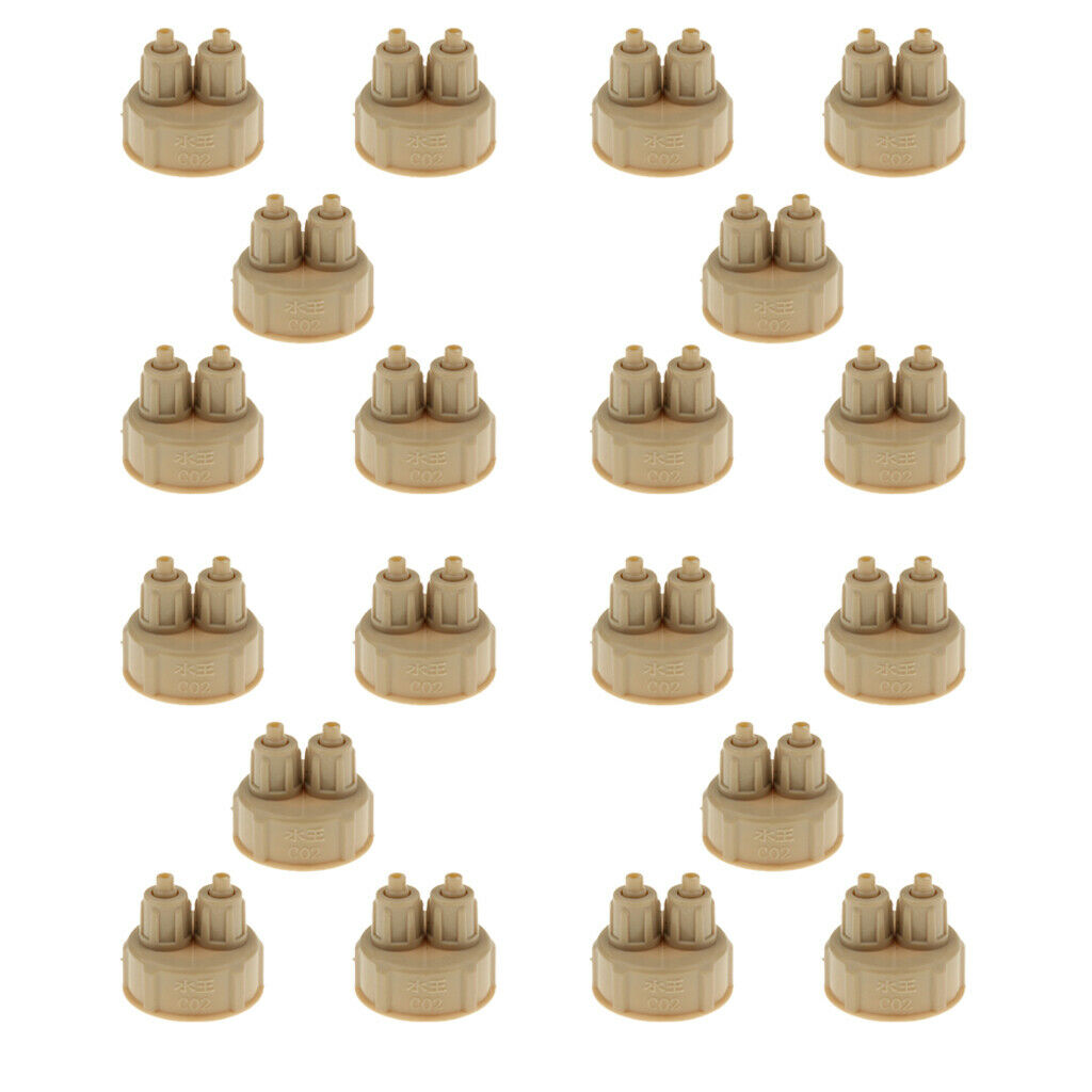 20 Pcs Fish Tank Aquarium CO2 Generator Reactor Bottle  for