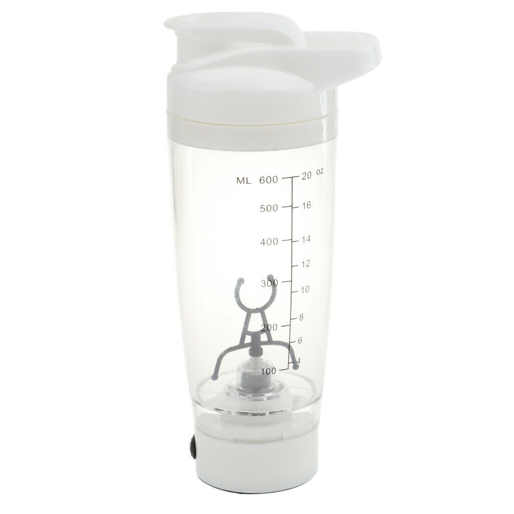 Automatic Powdered Milk Mixing Cup Pet Bird Small Animal Waterer White