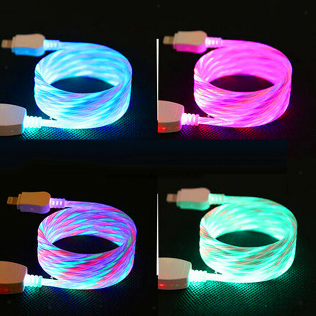 Micro USB charging cable Illuminated synchronization charging cable for Android,
