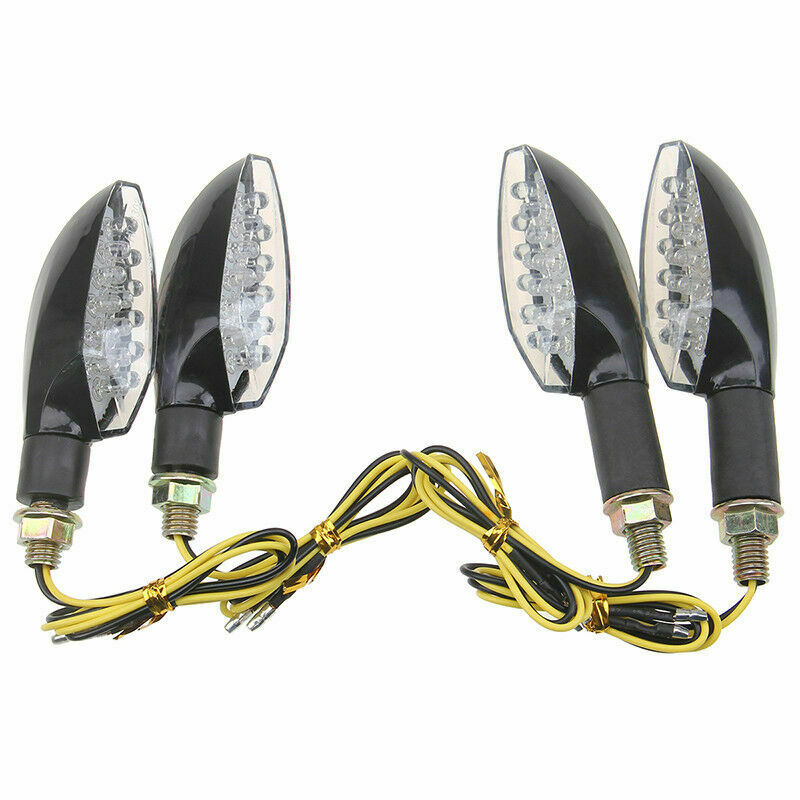 LED Turn Signal Light Blinker Indicator Universal Fit Motorcycle Motocross
