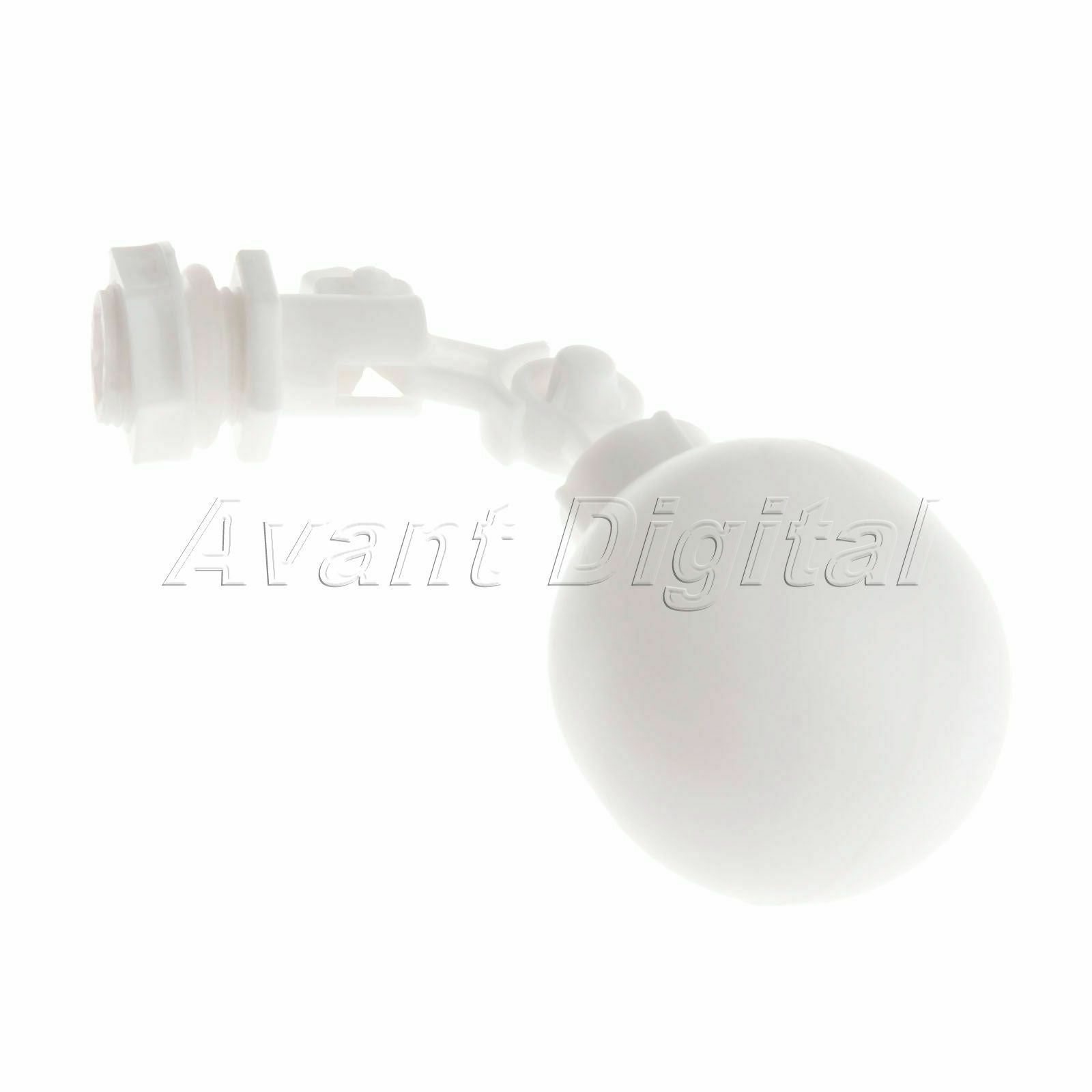 1/4" Adjustable Mini Plastic Float Valve Liquid Level Control Water Tank Filler