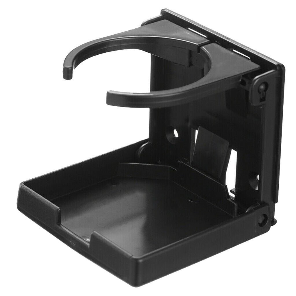 2x Plastic Folding Cup Drink Holder Onboard Storage Stand for Car Truck