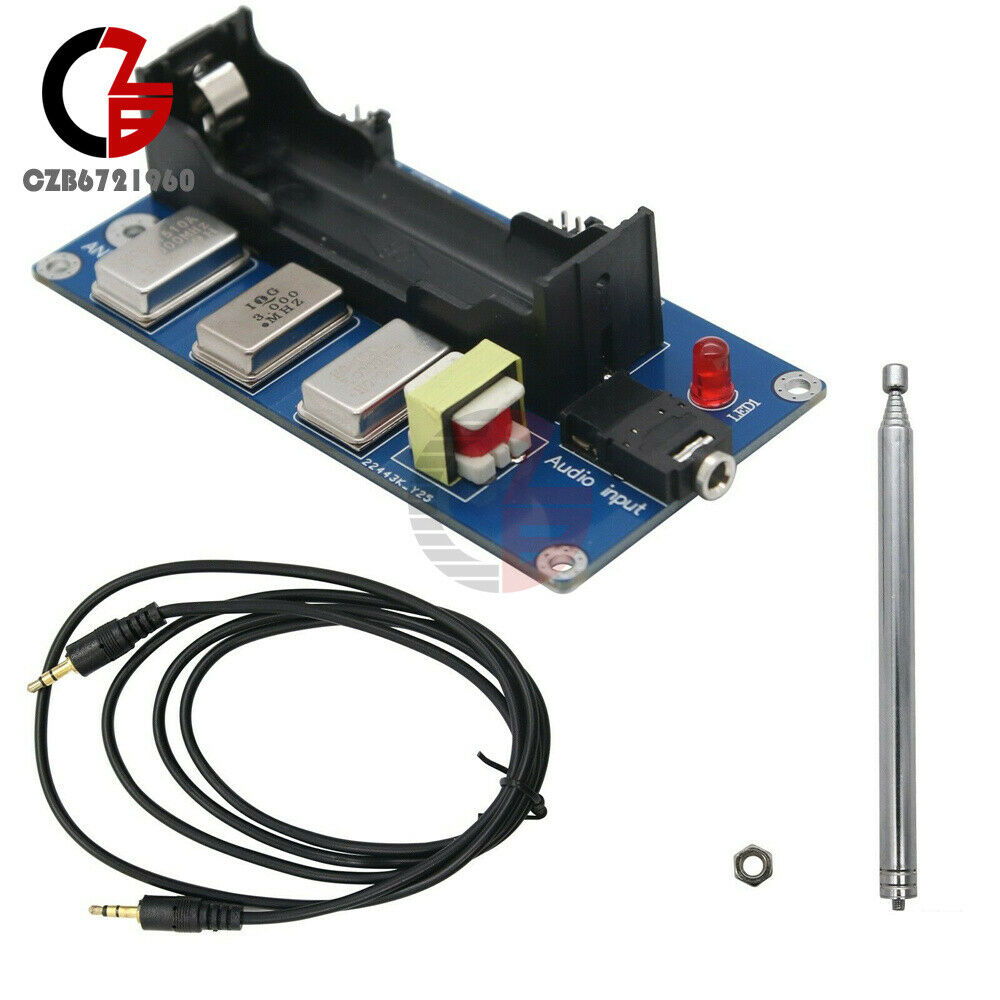 3-Channel AM Transmitter 1MHZ 3MHZ 5MHZ Finished board + Antenna + Cable New
