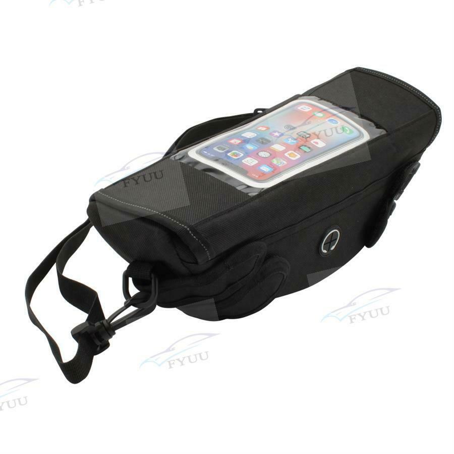 Motorcycle Handlebar Bag Black Dual Sport Adventure FOR BMW R1200GS ADV F700GS