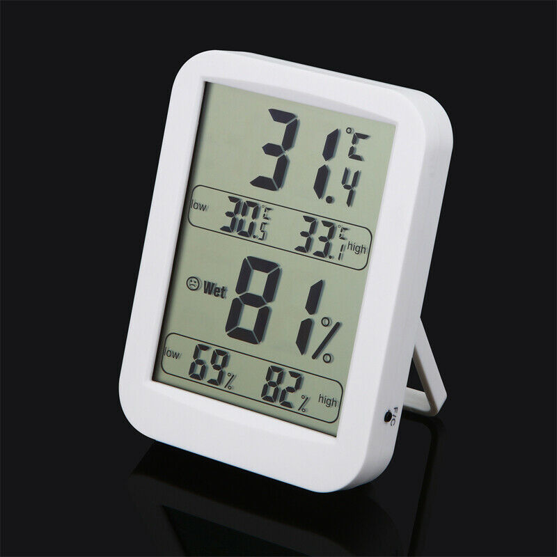Weather Station Large Screen Display High and Low Temperature Hygrometer