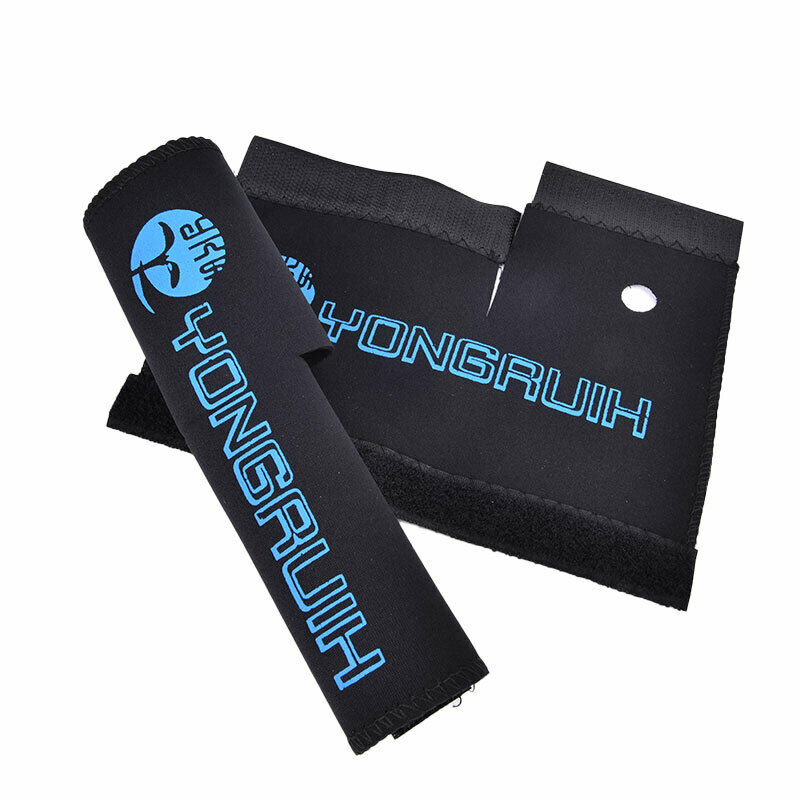 2PCS Mountain Bike Front Fork Protective Pad Road Bike Fork Frame Wrap Co JD