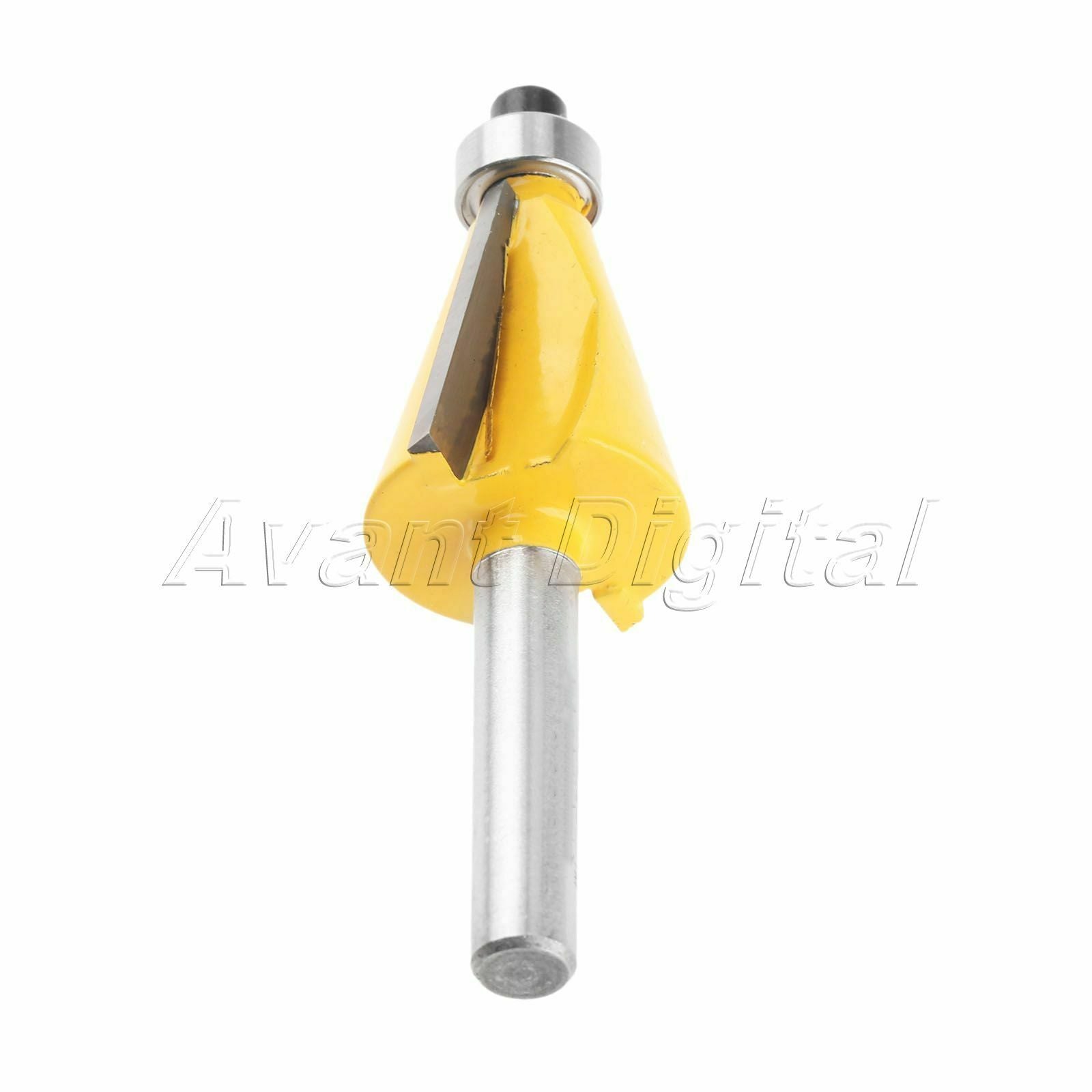 15 Degree Cabinet Door Frames Cutter Tongue & Groove 1/4" Shank Wood Router Bit