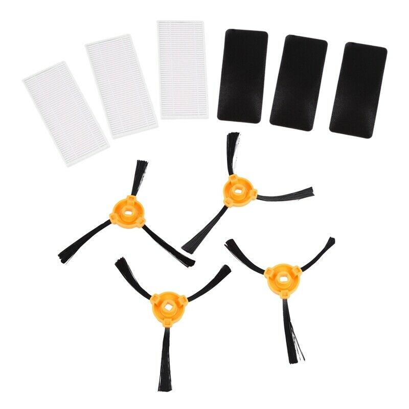 Vacuum Cleaner Foam Filters Side Brush Kits For Ecovacs Deebot N79 N79S RobotiU5