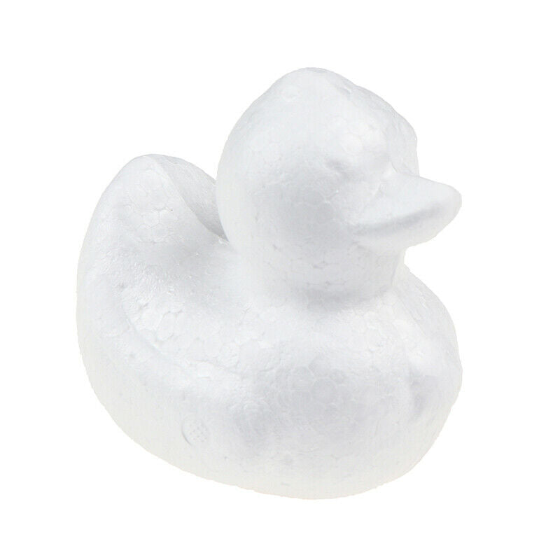 1pc Polystyrene Styrofoam Modeling duck White Foam DIY Craft