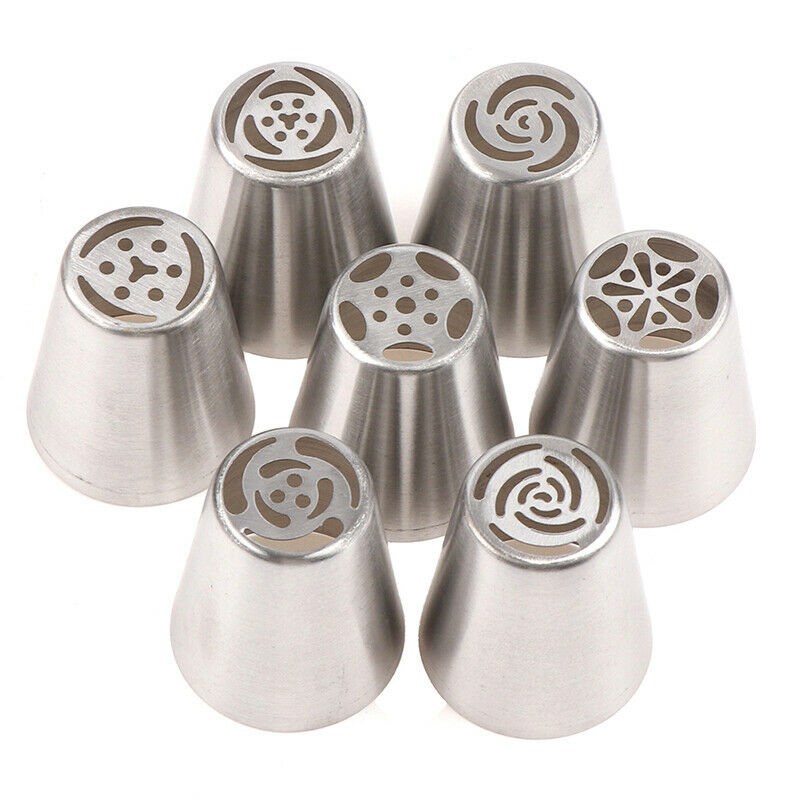 Russian Icing Piping Nozzles Tips Cake Decorating Sugarcraft Pastry Baking T Kt
