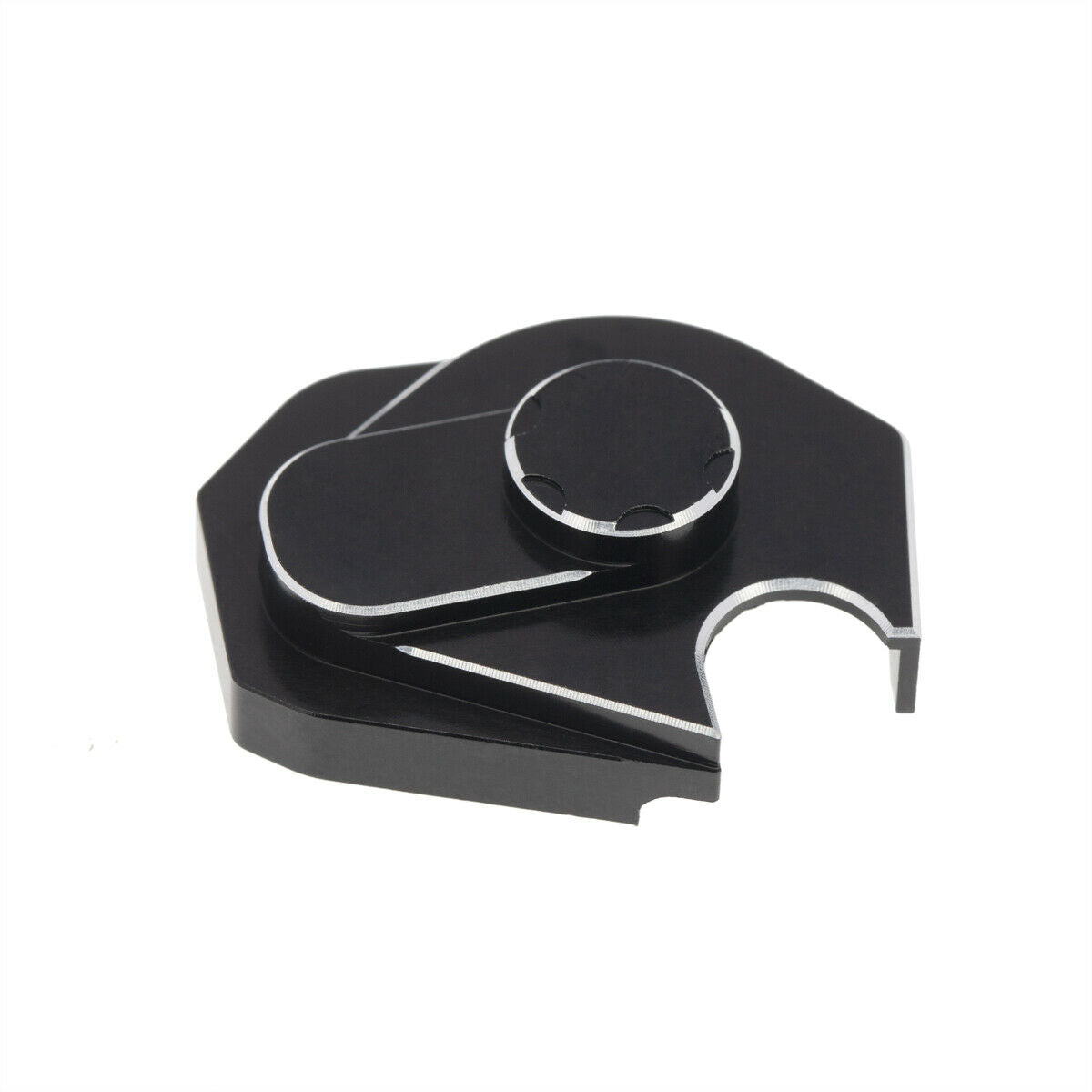 1Kit For Racing Axial SCX24 Upgrade METAL Gear Box COVER Aluminum CNC Black