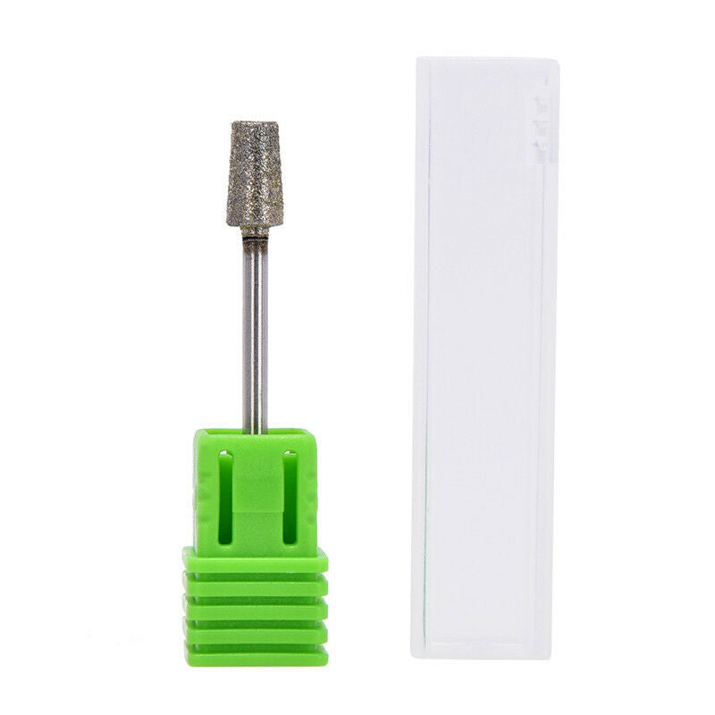 Round diamond nail drill bit rotary burr bits manicure drill accessory nail.DD