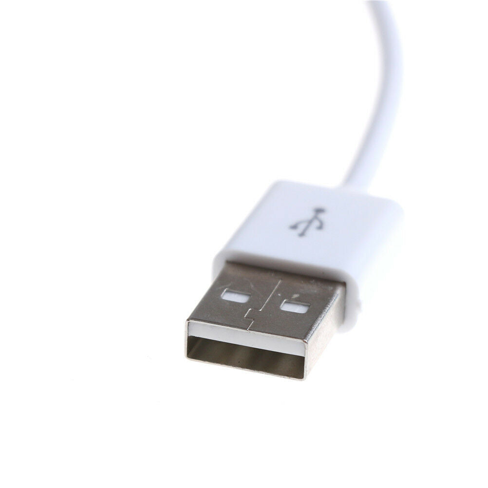 3.3FT 3.5mm AUX Audio Plug Jack to USB 2.0 Male Charge Cable Cord For MP3.l8