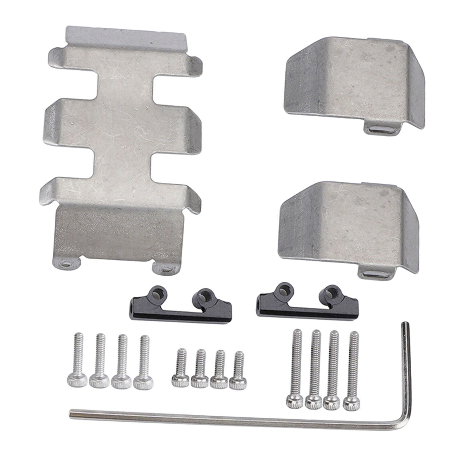 1 Set Upgrade Chassis Armor Skid Plate for Axial SCX24 Crawler Vehicle