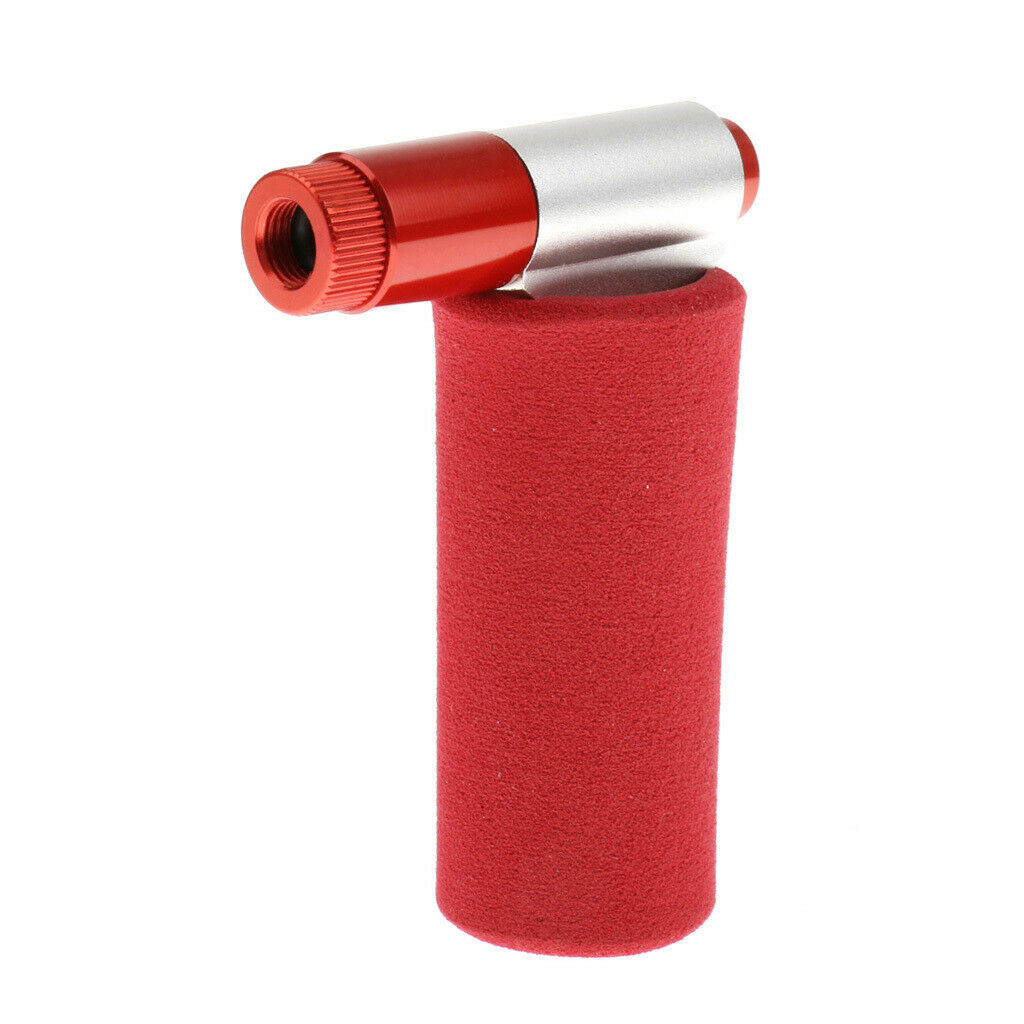 Bike 16g Thread Gas Cylinders CO2 Tyre Inflator Pump Adapter Presta Schrader