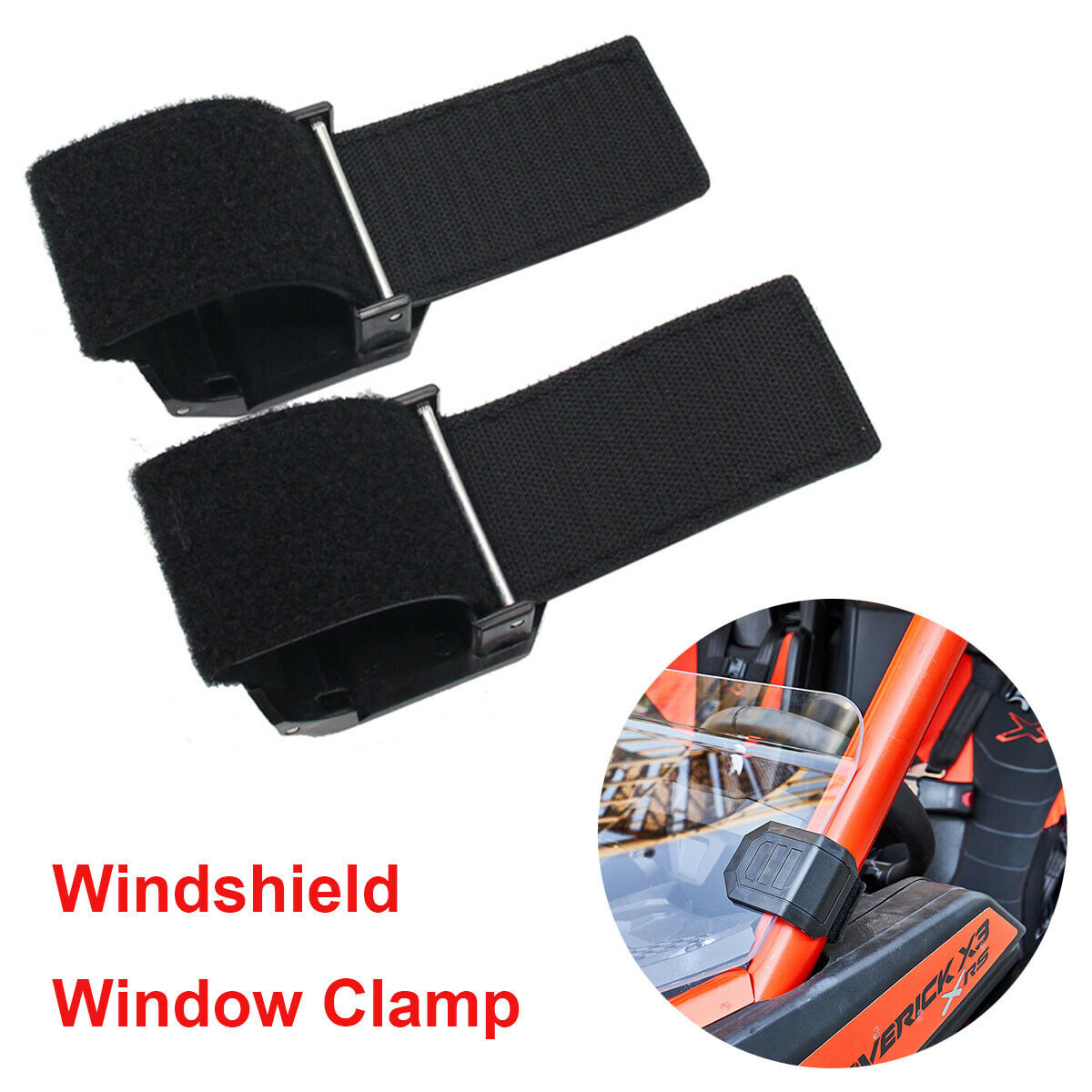 2 Pieces UTV Windshield Window Clamp For Can-Am Commander 1000/ 800R 2015-2011