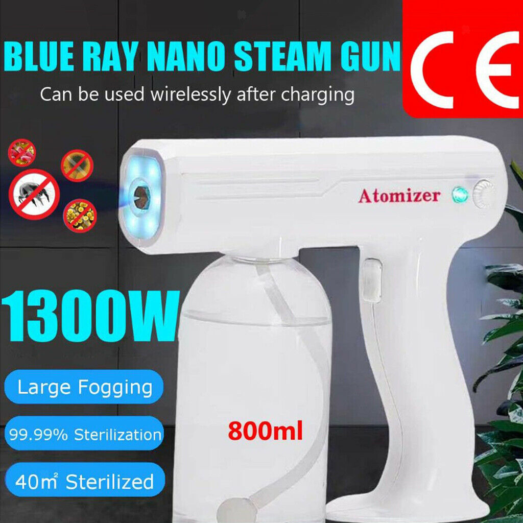 Portable Fogger Machine Salon  Hair Mist Nanos Steam Spray Guns USB Rechargable