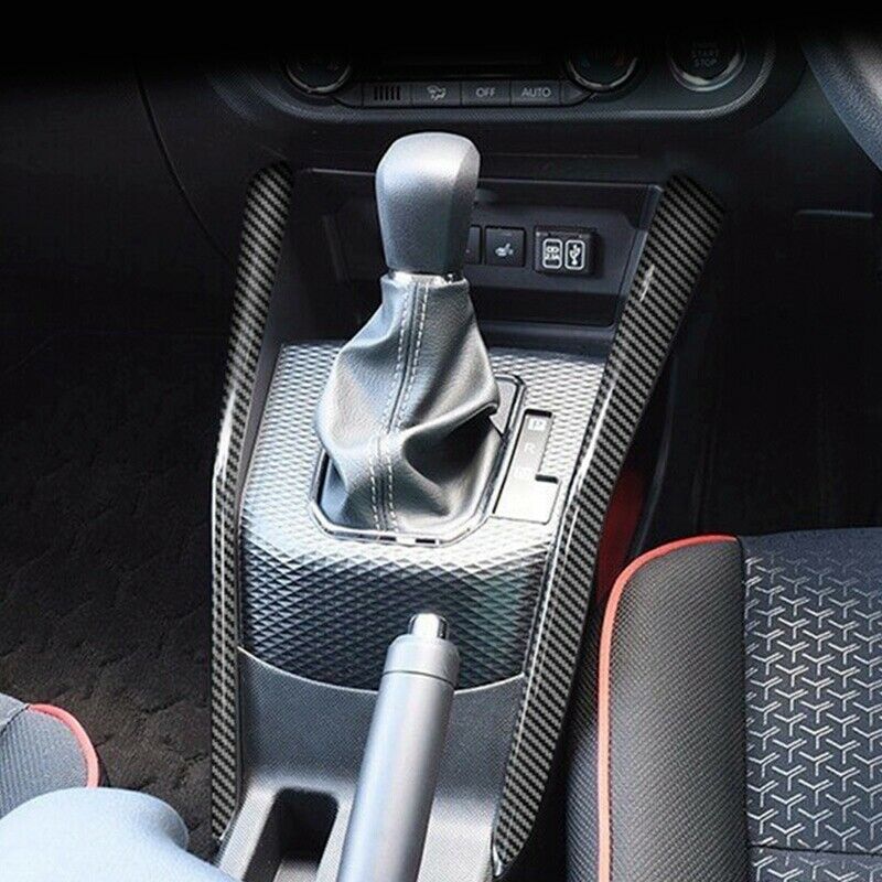 Car Center Control Panel Armrest Decoration Cover Center Console Armrest Trim W4