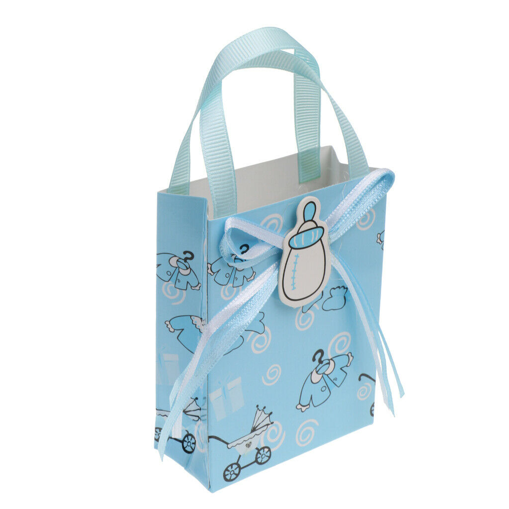 24 Cute Girl Boy Baby Shower Candy Gift Bags Tote Birthday Party Favor