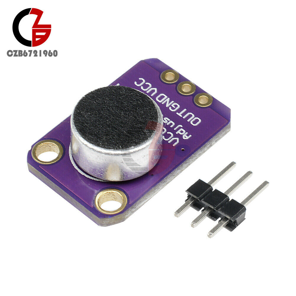GY-MAX4466 Electret Microphone Amplifier with Adjustable Gain for Arduino