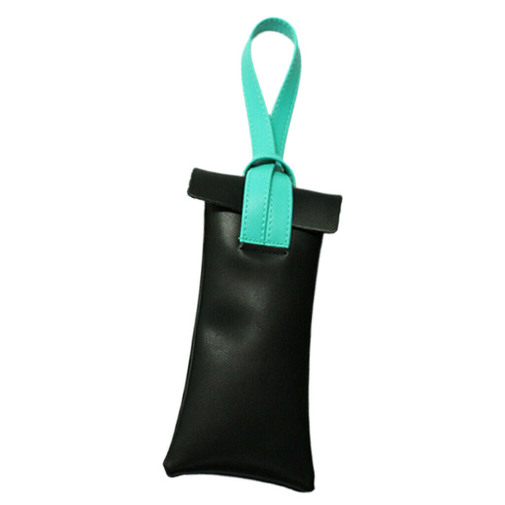 Eyeglasses Case Pouch Carrying Protective Holder with Handle Green
