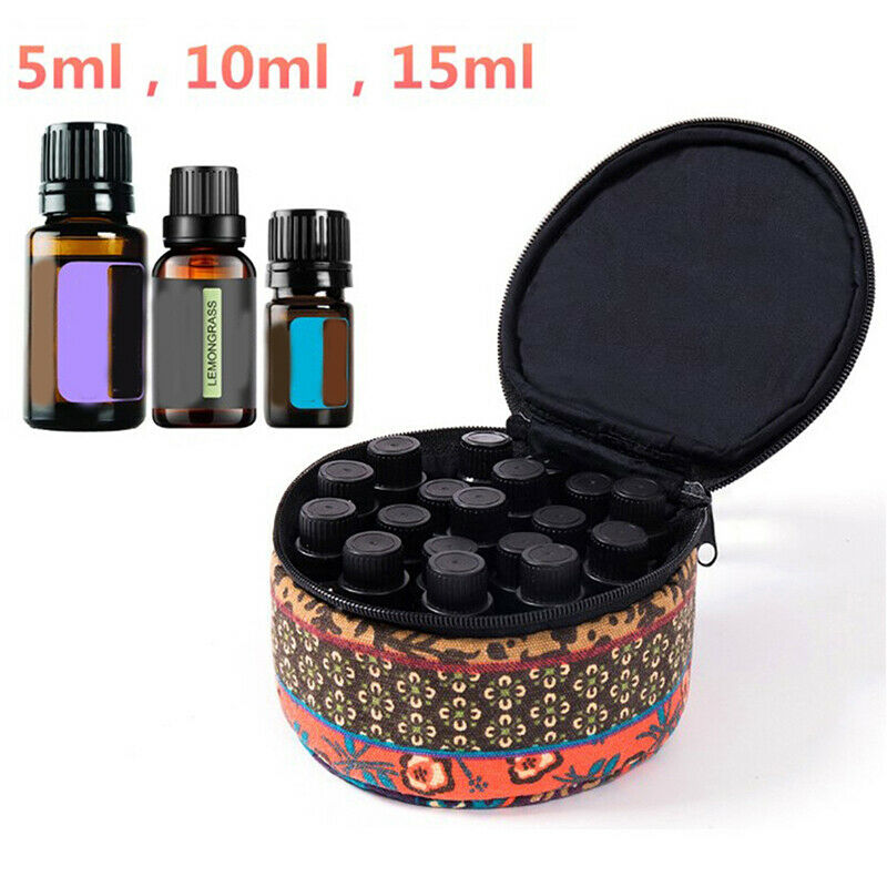 9Bottle Essential Oil Case 15ml 10ml 5ml Holder Storage Aromatherapy Hand BaBDA