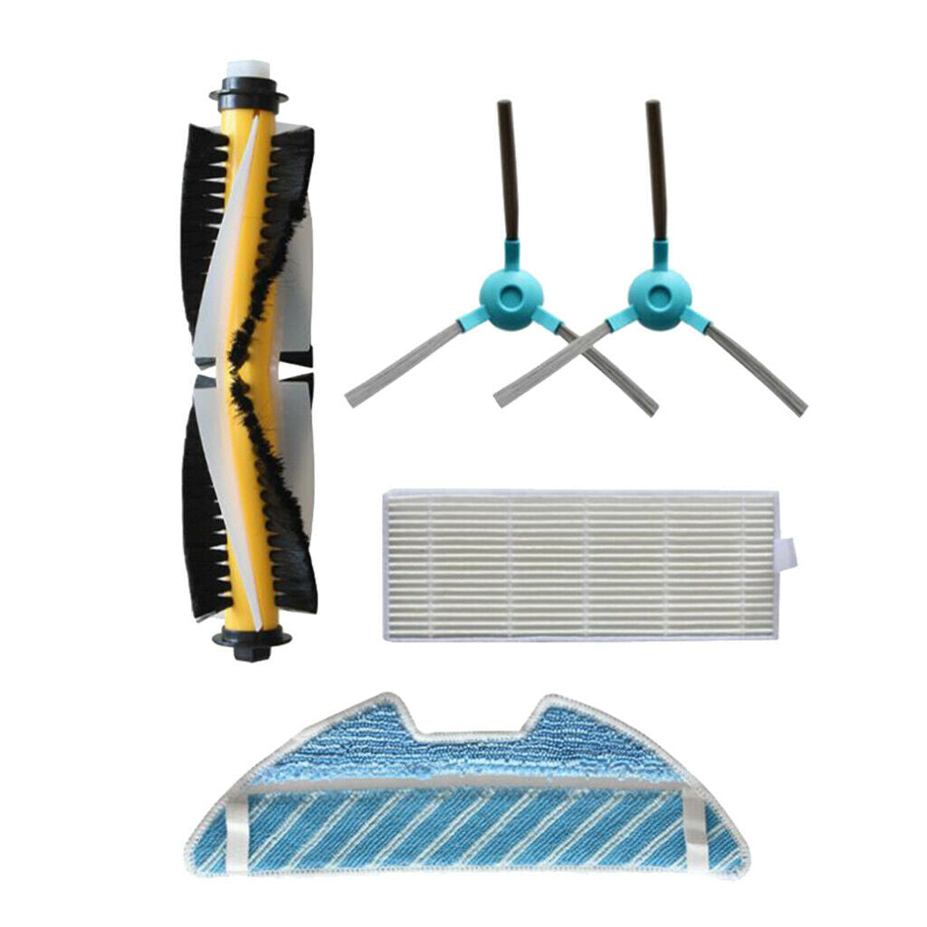 Side Brush Filter Main Brush Kit for fit Vacuum Cleaner Accessories Parts