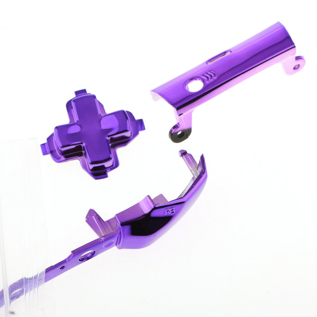 Chrome Bumpers Triggers LB RB LT RT Replacement Buttons Bundle Kit +
