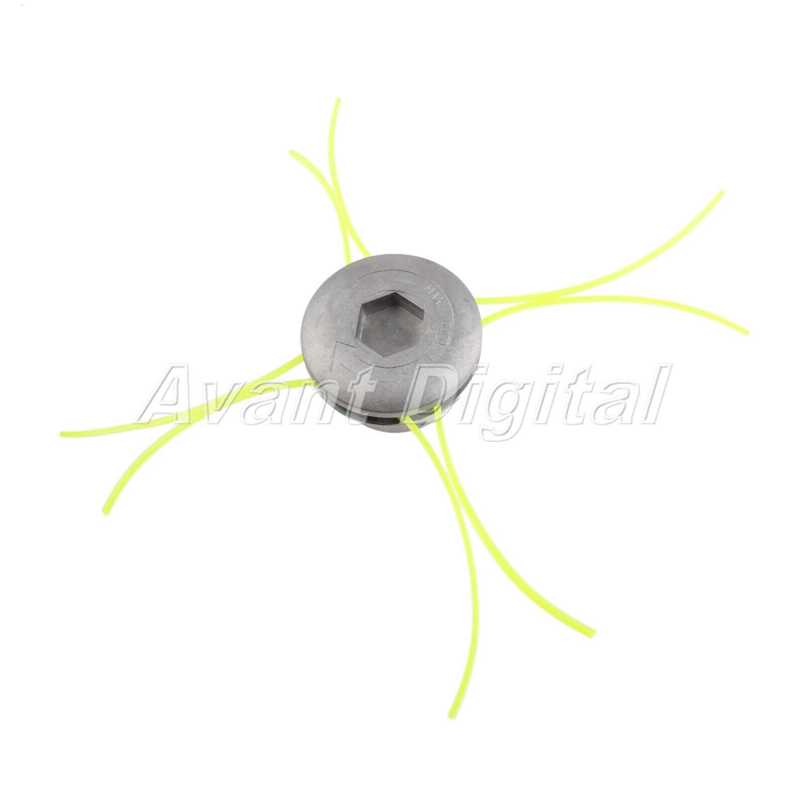 1pc Aluminum Grass Trimmer Head Brushcutter Nylon Cutting Line Strimmer Parts