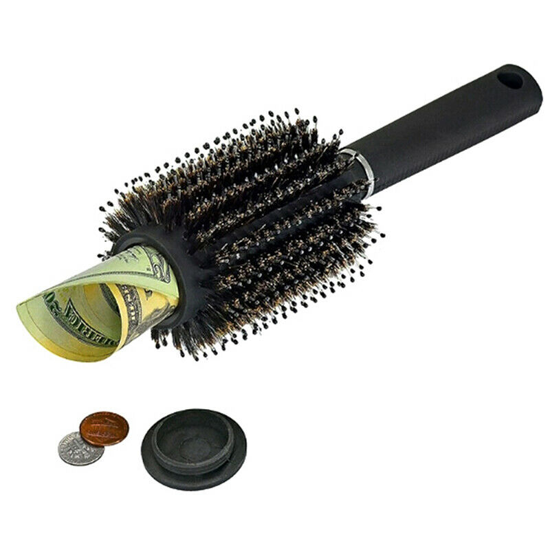 Hidden Safes Hair Brush Style Safe box for Hide Money with Removable LidJNBDAU