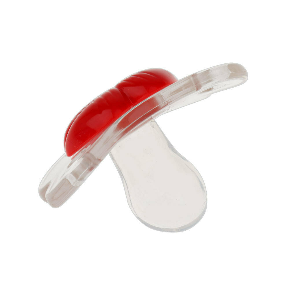 Fun Soft Silicone Baby Pacifiers Shoother Nipple Small Lips