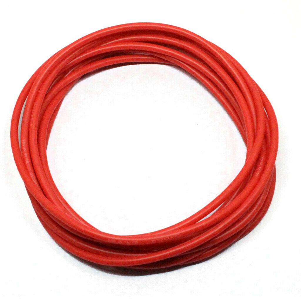 Rolls Electrical Wire High Temperature Resistant Test Cable Red Black