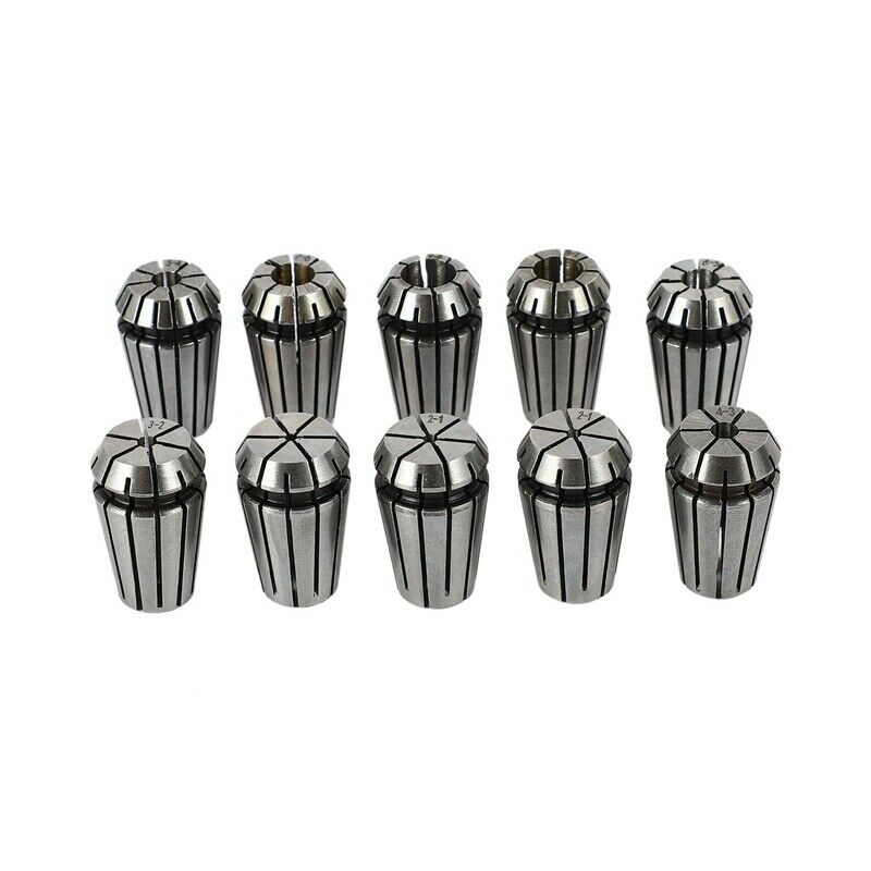 10Pcs/Set Ultra Precision ER16 1-10MM Sp Collet Set For CNC Milling Lathe ToolY5
