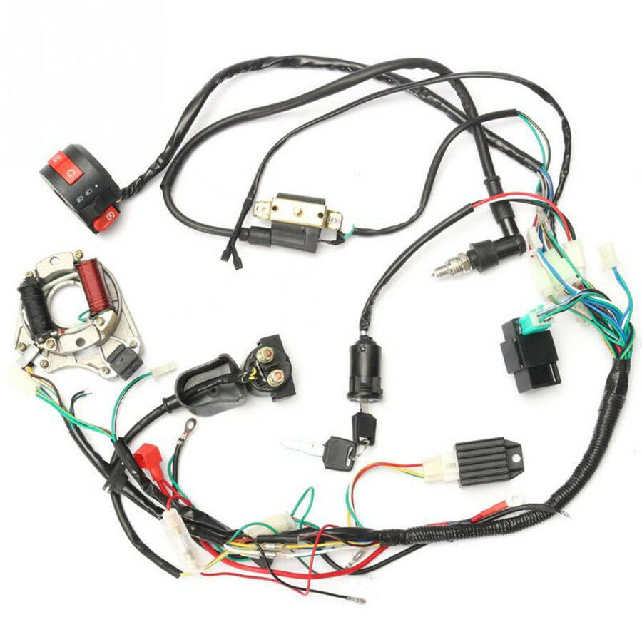 5 Pins CDI Wire Harness Stator Assembly Wiring For Chinese ATV Quad 50cc-125cc