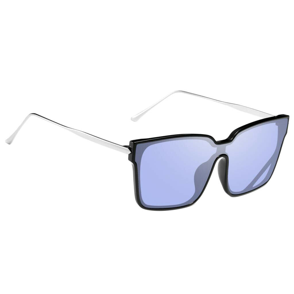 Square Shaped Sunglasses Summer Sun Glasses Party Club Eyewear Black+Purple