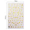 Reindeer Snowflake Nail Stickers Christmas Decals Snowflake+Reindeer