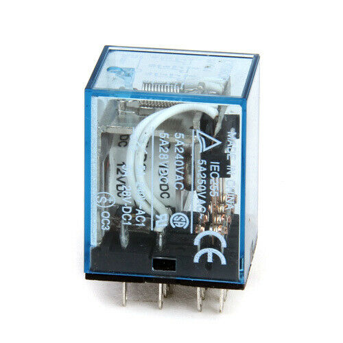 My4j 12v DC 14 Pin Pluggable in Electromagnetic Relay