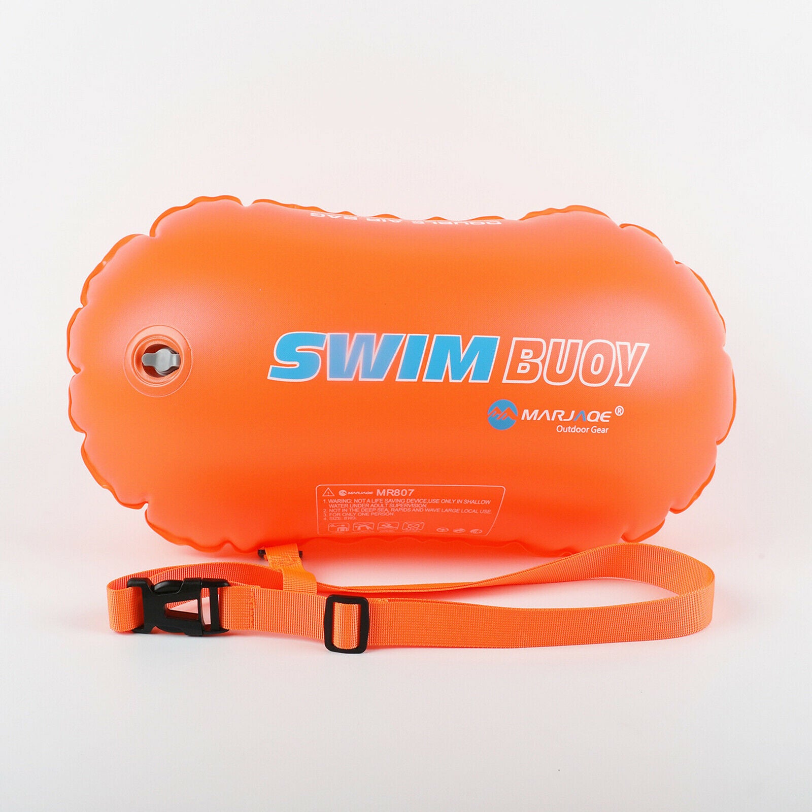 Visible PVC Swim Buoy Safety Float Swim Bubble Tow Open Water Swimmers