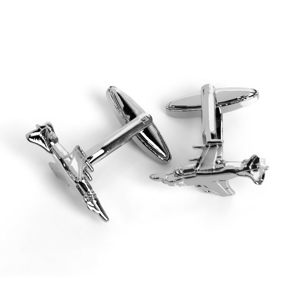 2x Marines Plane Men's Suit Shirt Shirt Cuff Link Cufflinks